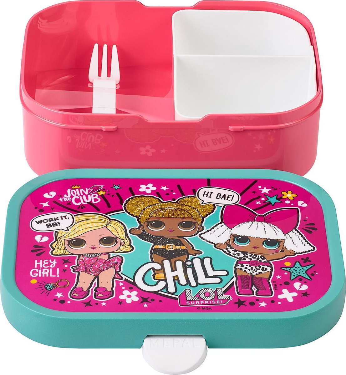  Mepal – Lunchset Campus (sb + Lb) – Schoolbeker En Broodtrommel Voor Kinderen – LOL Surprise– Bento Box - Lekvrij