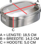  Lunchbox - RVS - Large - Large