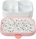 Mepal – Lunchbox Campus – Broodtrommel Voor Kinderen – Spring Flowers – Little Dutch - Bento Box - Geschikt Voor 4 Boterhammen