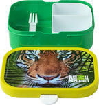  Mepal – Lunchset Campus (sb + Lb) – Schoolbeker En Broodtrommel Voor Kinderen – Animal Planet Tiger – Bento Box - Lekvrij