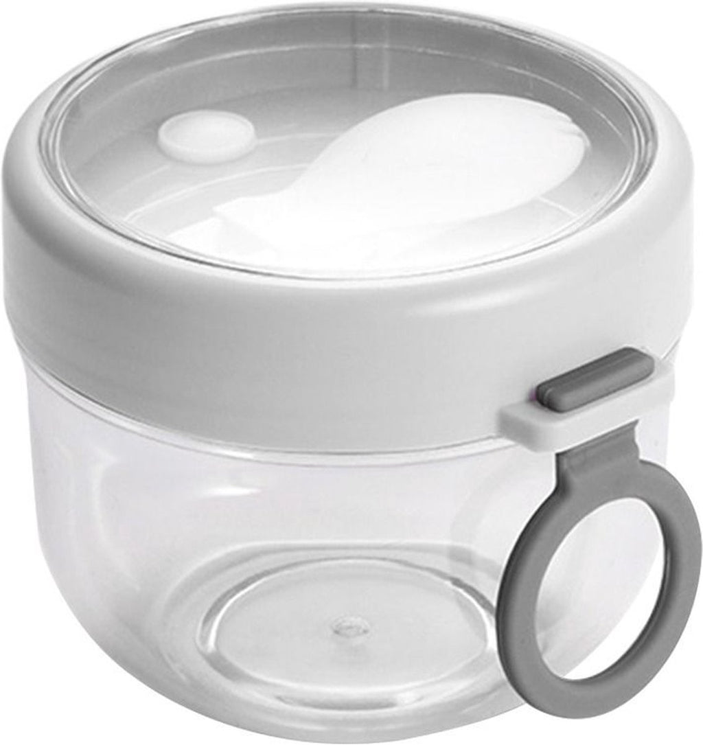  Deluqse Overnight Oats Potjes - Overnights Oats Beker - Set Van 3 - Oats Potjes - Overnight Oats Jar - Muesli Beker - Havermout Potjes