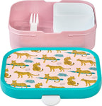  Mepal – Lunchset Campus (sb + Lb) – Schoolbeker En Broodtrommel Voor Kinderen – Leopard – Bento Box - Lekvrij