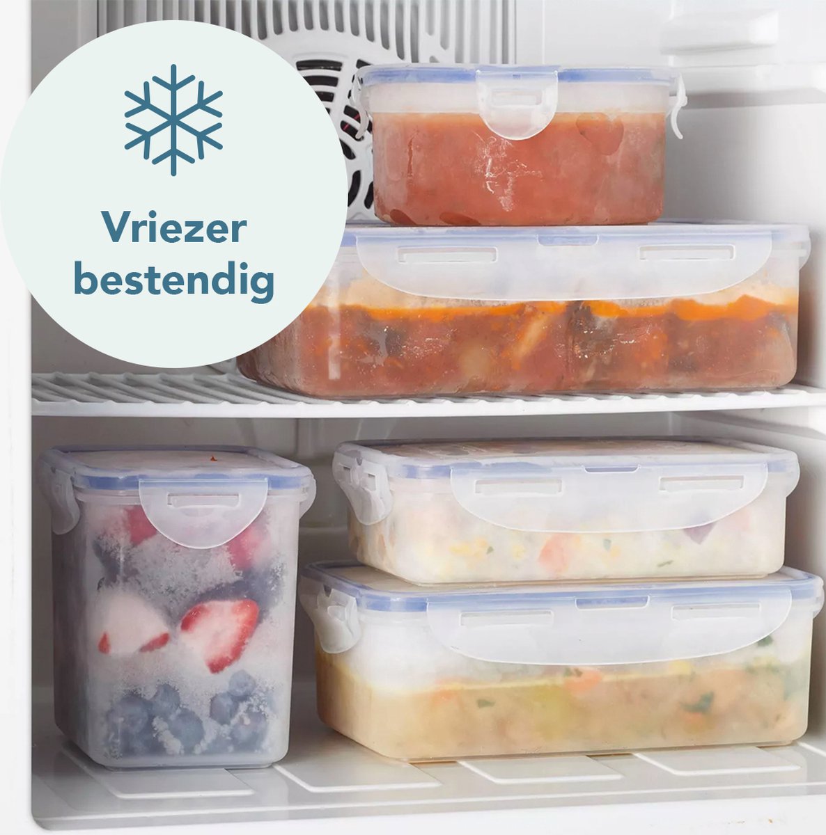  Lock&amp;Lock Vershouddoos - Bewaardoos Met Deksel - Voor Ontbijtkoek Peperkoek En Cake - Cakedoos - 100% Luchtdicht - 2 Liter