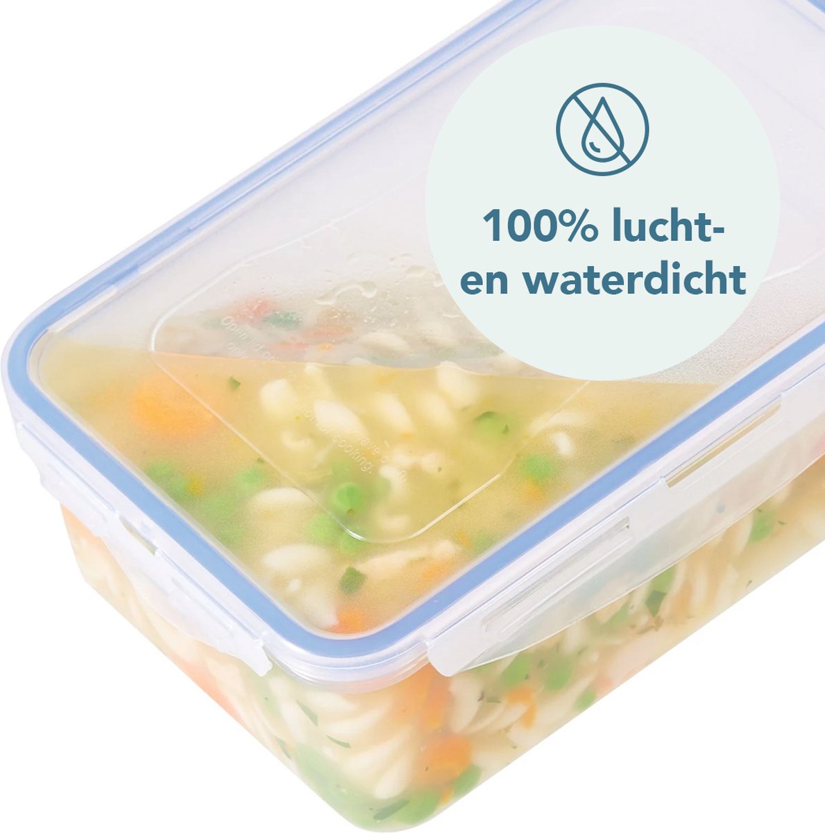  Lock&amp;Lock Vershouddoos - Bewaardoos Met Deksel - Voor Ontbijtkoek Peperkoek En Cake - Cakedoos - 100% Luchtdicht - 3,4 Liter