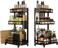  Chefs Cuisine Kruidenrek - Kruidenrek Staand - Keukenrek - Aanrecht Organiser - Bureau Organizer - Keuken Organizers - Roestvrij Staal