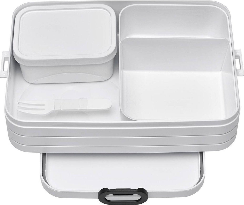  Mepal – Bento Lunchbox Take A Break Large- Inclusief Bento Box – Wit – Lunchbox Voor Volwassenen
