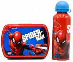 Marvel Schoolset, Broodtrommel Met Drinkfles Spiderman
