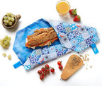 Boc'n'Roll Foodwrap - Patchwork Blauw