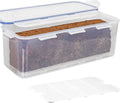  Lock&amp;Lock Vershouddoos - Bewaardoos Met Deksel - Voor Ontbijtkoek Peperkoek En Cake - Cakedoos - 100% Luchtdicht - 3,4 Liter