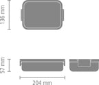  Brabantia Make &amp; Take Lunchbox - Medium - Kunststof - Light Grey