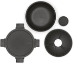  Brabantia Make &amp; Take Salade Lunchbox - 1,3 L - Kunststof - Dark Grey