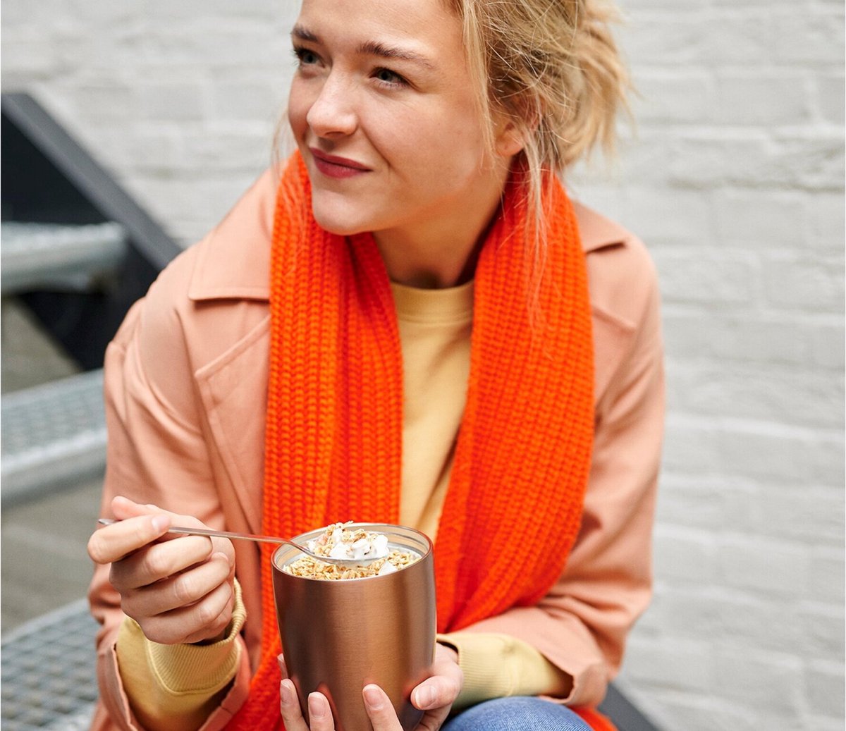  Mepal – Isoleer Lunchpot Ellipse – Houdt Je Eten 6-8 Uur Warm En 12 Uur Koud – Titanium – 2 Compartimenten – Soep Beker To Go – Yoghurt Beker Muesli - Thermos Lunchbox