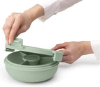  Brabantia Make &amp; Take Salade Lunchbox - 1,3 L - Kunststof - Jade Green