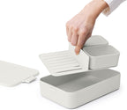  Brabantia Make &amp; Take Bento Lunchbox Incl Bentobox - Large - Kunststof - Light Grey