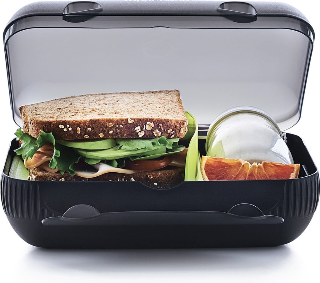  Tupperware Snackpack Zwart