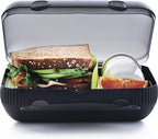  Tupperware Snackpack Zwart
