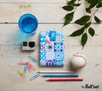  Boc'n'Roll Foodwrap - Patchwork Blauw