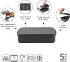  Brabantia Make &amp; Take Bento Lunchbox Incl Bentobox - Large - Kunststof - Dark Grey