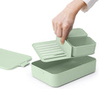  Brabantia Make &amp; Take Bento Lunchbox Incl Bentobox- Large - Kunststof - Jade Green