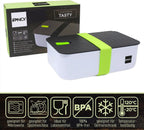  IFancy Lunchbox Tasty - Bento Lunch Box 1000ml - Dicht &amp; Lekvrij Voor Kinderen &amp; Volwassenen - Kantoor &amp; School - BPA Vrij - Vaatwasser Magnetron &amp; Vriezer Lunch Box (Groen)