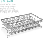  Navaris Stalen Kruidenrekje 2 Laags - Kruidenrek Staand - Rek Voor Kruidenpotjes En Glaasjes - Multifunctionele Organizer Voor Keuken En Badkamer