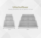  Johannes &amp; Co - 2 Set Kruidenrek Voor Lade - Keuken Organizer - Kruiden Organizer