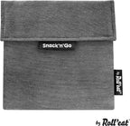  Roll'Eat Snack'n Go Herbruikbaar Boterhamzakje - Grijs