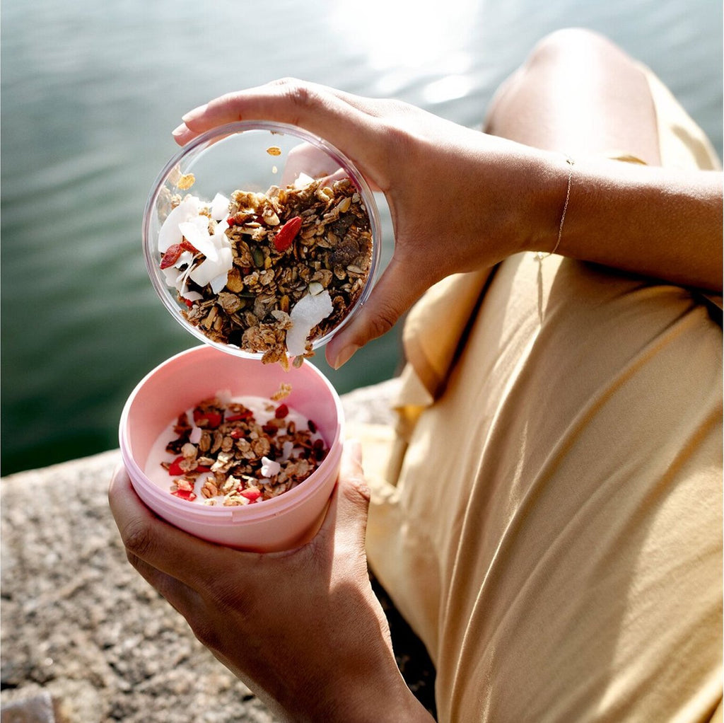  Mepal – Lunchpot Ellipse – Praktische Muesli Beker To Go – Nordic Green – Geschikt Voor Vriezer, Magnetron En Vaatwasser.