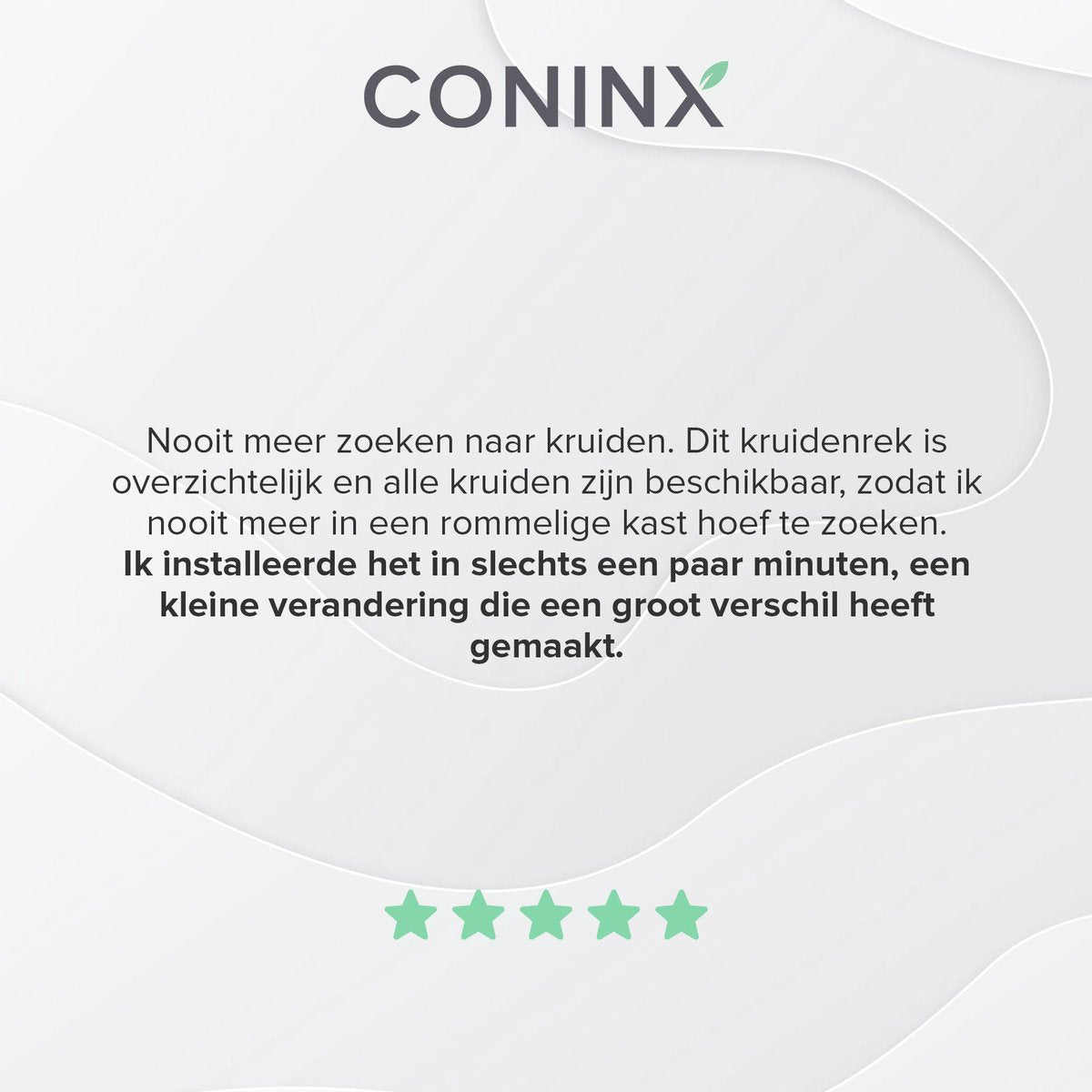 Merkloos Coninx Kruidenrek KR3000 - Ophangbaar - 32 Kruidenpotjes - 4 Laags