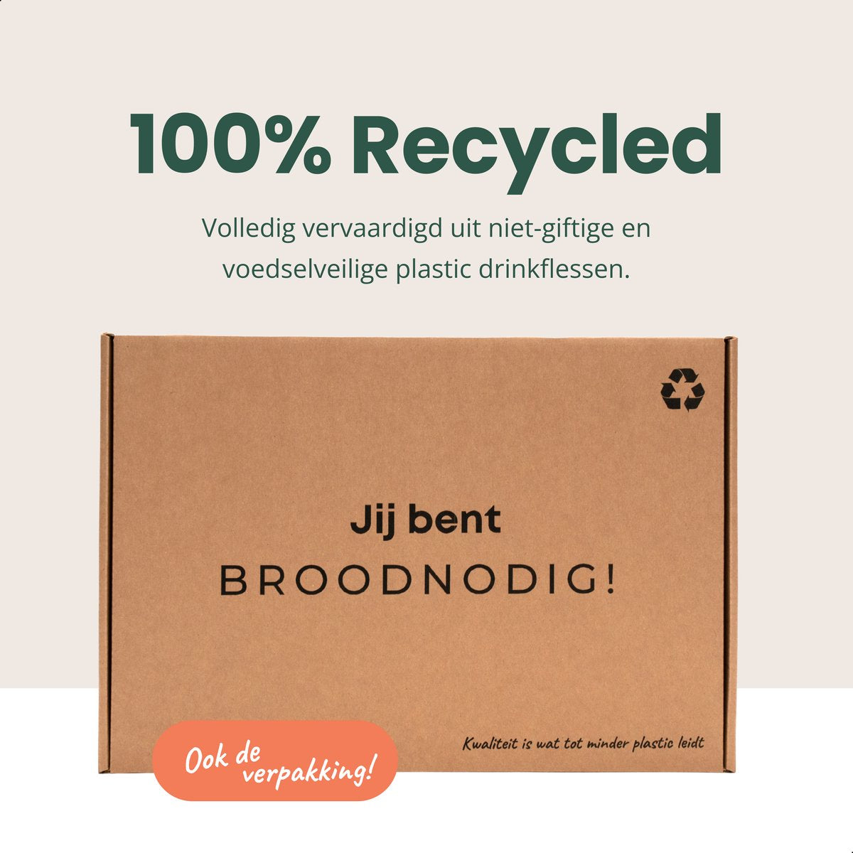  BROODNODIG® - Herbruikbare Boterhamzak - Van 100% Gerecyclede PET-flessen - Ideaal Als Diepvrieszakjes - Lunchzak - Herbruikbaar Boterhamzakje - Foodwrap - Lunchbox - 30x20cm - Pastel Groen