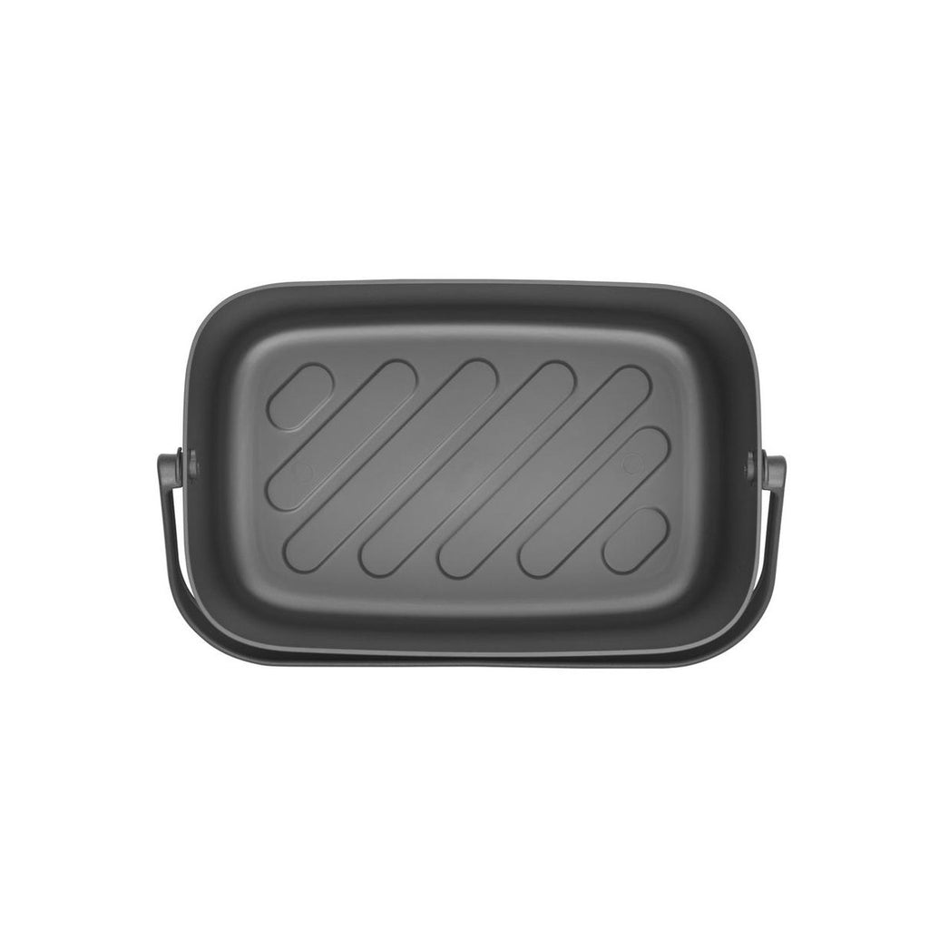  Brabantia Nic Broodtrommel - Met Bamboe Deksel - Dark Grey