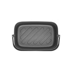  Brabantia Nic Broodtrommel - Met Bamboe Deksel - Dark Grey