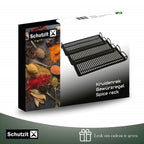  Schutzit - Kruidenrek Lade - Metaal - Zwart - 3 Lagen - Kruiden Organizer Liggend Ladeinzet