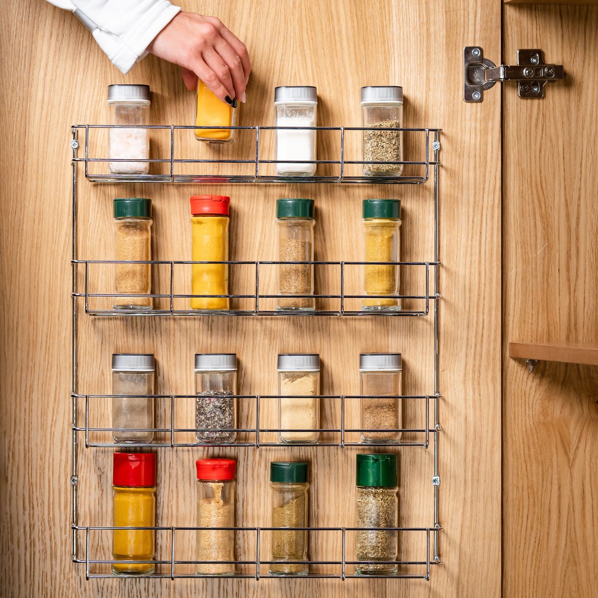 Merkloos Coninx Kruidenrek KR3000 - Ophangbaar - 32 Kruidenpotjes - 4 Laags