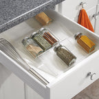 Merkloos Kruidenrek Voor Lade - Kruidenorganizer - Keukenlade Organiser - Kruidenrek Lade - Kruidenhouder - Lade Voor Kruiden - Spice Rack - Uitschuifbaar Van 20cm Tot 40cm - Kruidenrek Liggend - Spice Organizer