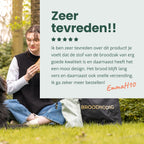  BROODNODIG® - Herbruikbare Boterhamzak - Van 100% Gerecyclede PET-flessen - Ideaal Als Diepvrieszakjes - Lunchzak - Herbruikbaar Boterhamzakje - Foodwrap - Lunchbox - 30x20cm - Pastel Groen