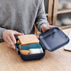  Tupperware Snackpack Blauw