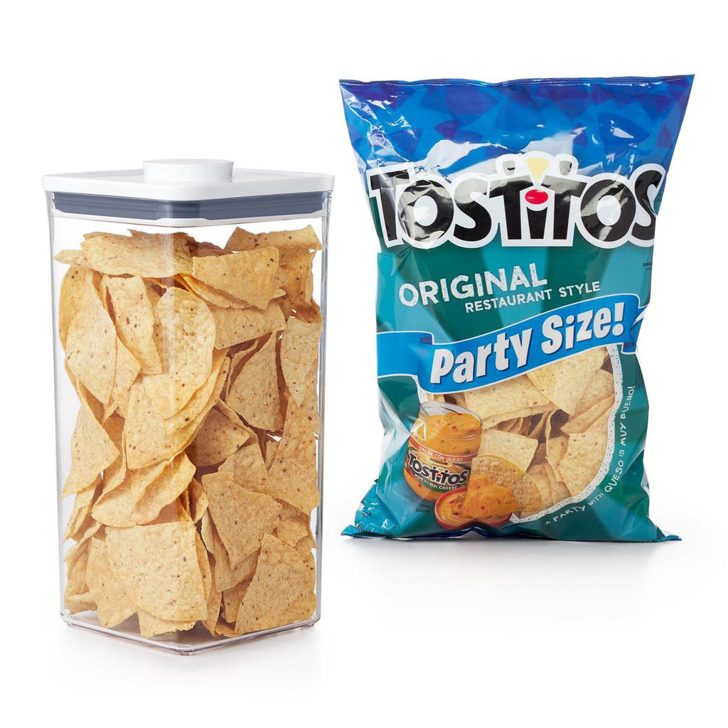  OXO Good Grips Voorraadbus 'POP' 2.0 - Groot Vierkant - Hoog - 5,7 Liter