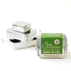  Eco Lunchbox - RVS - 3 Bakjes In 1