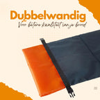  Herbruikbare Broodzak - Brooddoos - Broodbak - Voor Zelfgebakken Brood - Dubbele Voering -