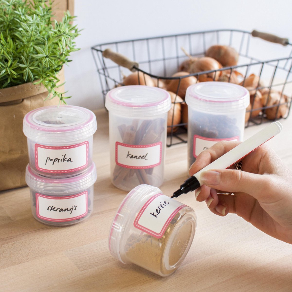  Lock&amp;Lock Voorraadbussen - Vershoudbakjes - Bewaardozen Voedsel - Sausbakjes Met Deksel - Dressing Bakje - Kruidenpotjes - Babyvoeding Bewaarbakjes - 150 Ml - Rond - Luchtdicht - BPA Vrij - Set Van 6 Stuks