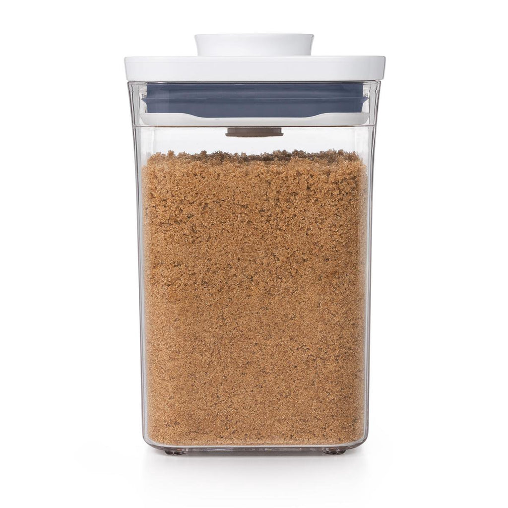 OXO Voorraadbus 'POP' 2.0 Klein Vierkant - Laag (1,0 Liter)