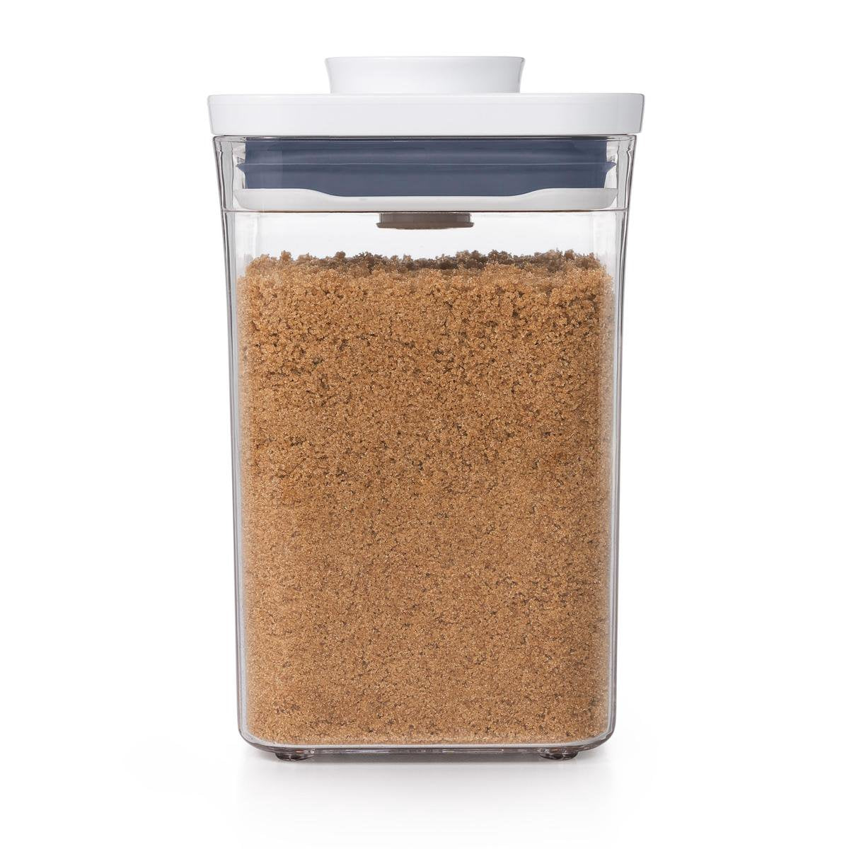 OXO Voorraadbus 'POP' 2.0 Klein Vierkant - Laag (1,0 Liter)