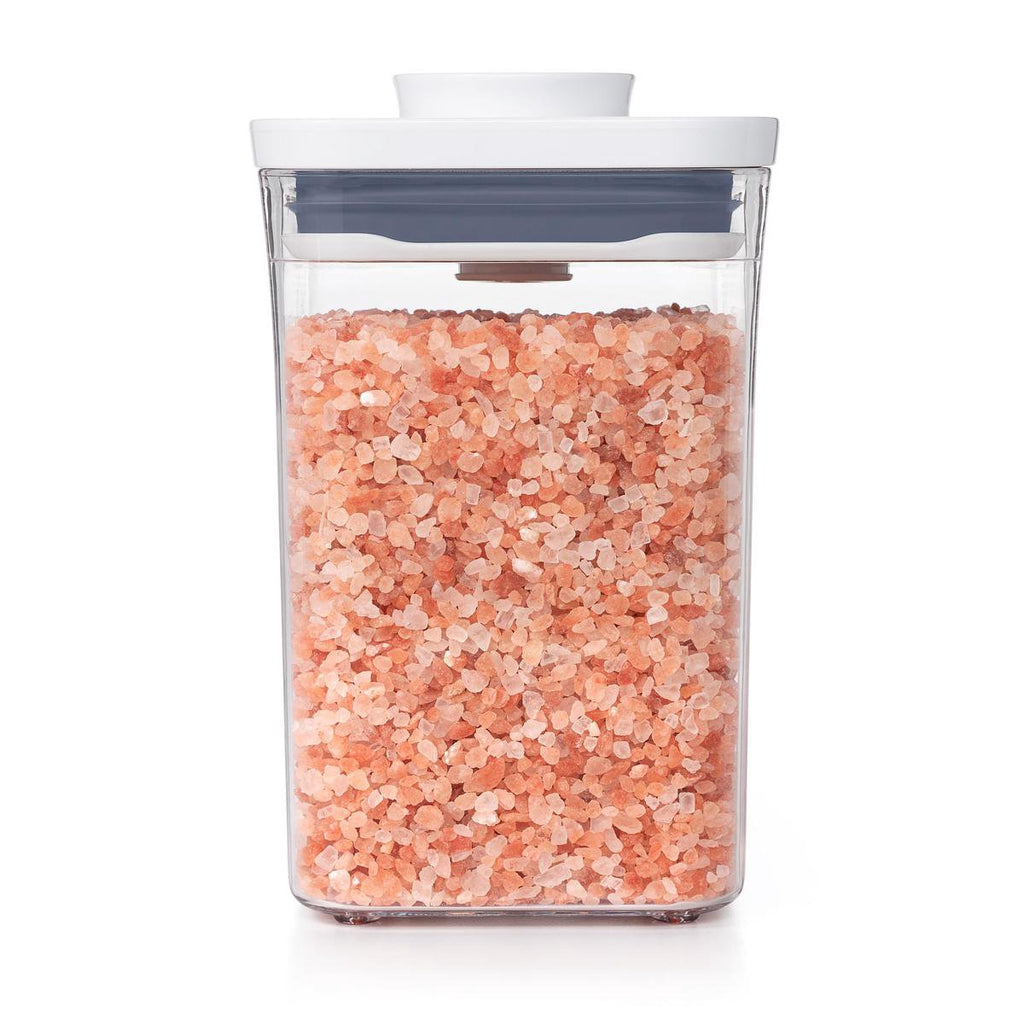 OXO Voorraadbus 'POP' 2.0 Klein Vierkant - Laag (1,0 Liter)