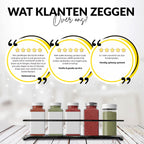  YORGS Kruidenrek Ophangbaar - Kruidenrekje Voor Potjes - Kruidenrekken Hangend 4 Stuks - Zwart - Inc Ophangmateriaal