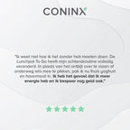  Coninx Yoghurtbeker To Go - Muesli Beker To Go - Lunchbeker - Mueslibeker 640ml (450ml+190ml) - Zwart