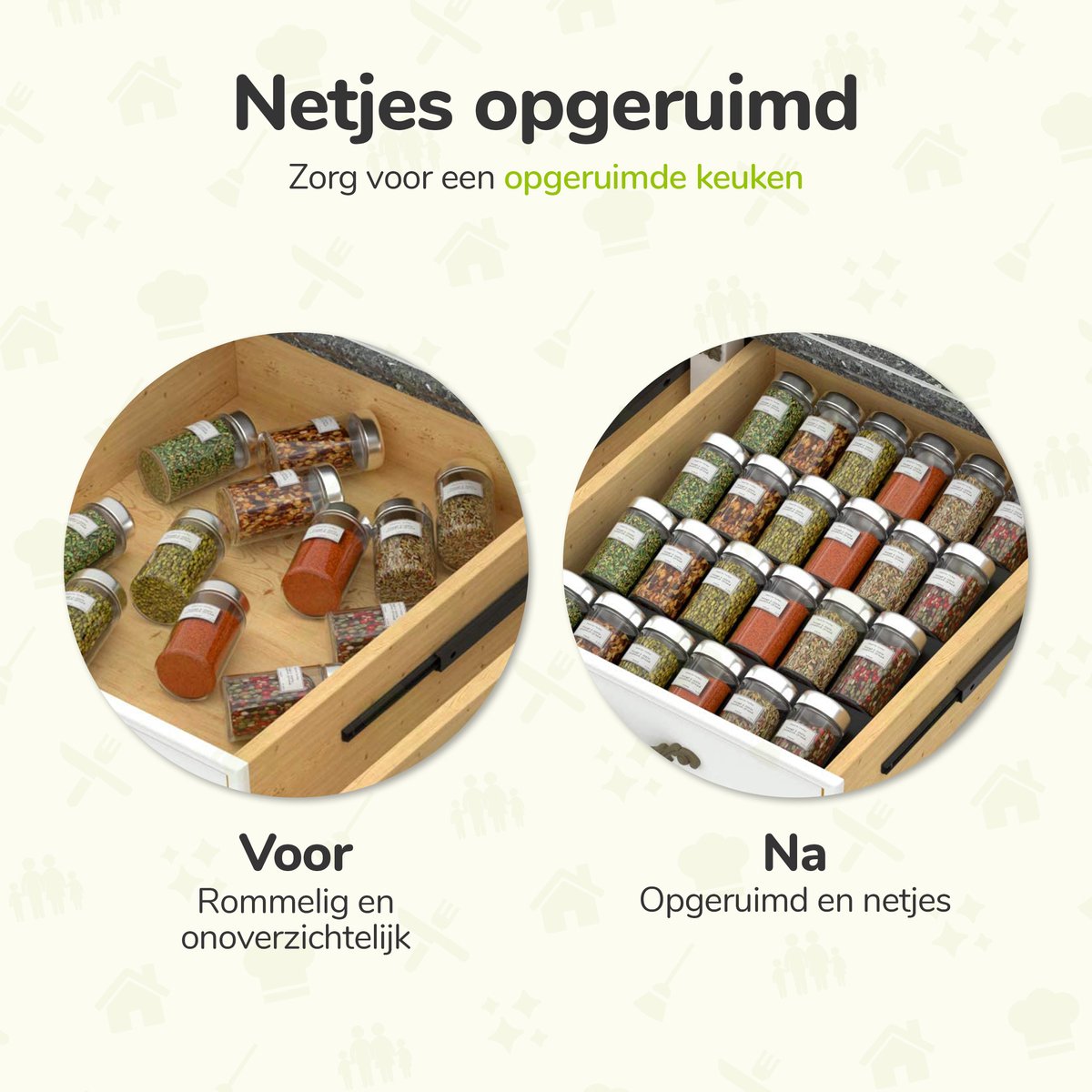  Kruidenrek Lade - Zwart - 4 Laags - Aluminium - Kruidenpotjes Opbergen