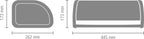  Brabantia Broodtrommel - Met Schuifdeksel - Matt Steel Fingerprint Proof