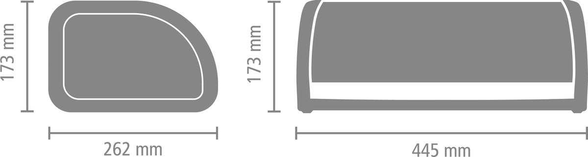  Brabantia Broodtrommel - Met Schuifdeksel - Soft Beige