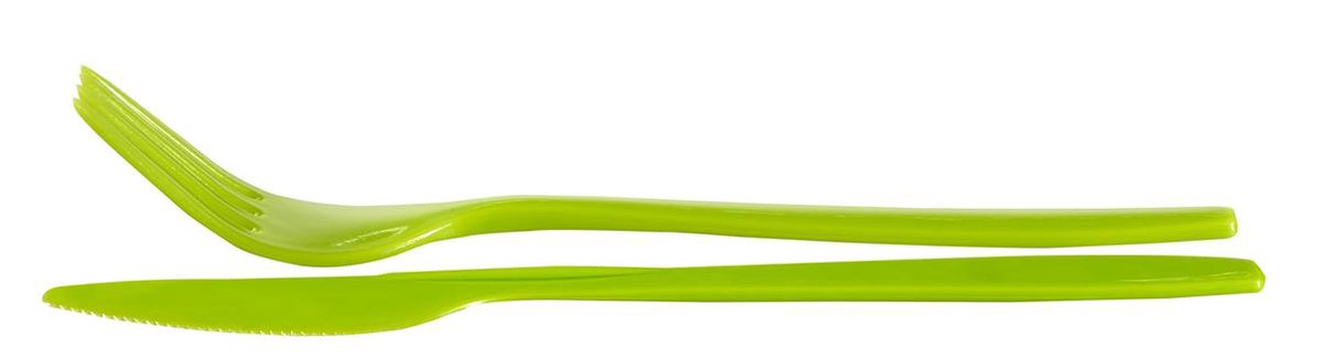  Curver Lunch&amp;Go - Vershouddoos - Lunchbox - Inclusief Bestek - 2/3 Compartimenten - Groen